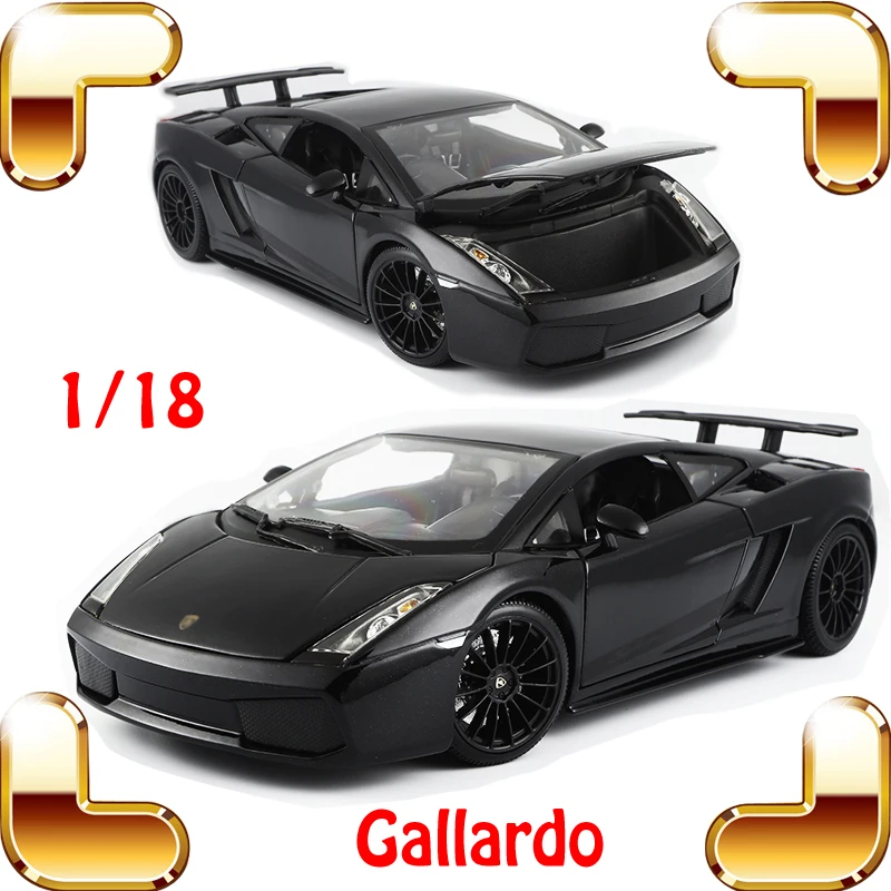 

New Year Gift Gallargo 1/18 Large Model Metal Car Metallic Scale Simulation Diecast Alloy Collection Toys Vehicle Present
