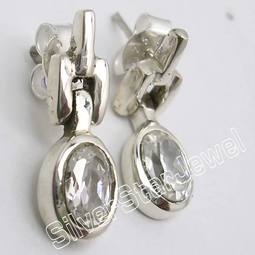 Серебро натуральный гранат s серьги 2.1CM1 пара сережек религиозные украшения вариации
