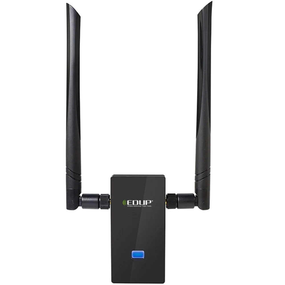 EDUP Dual Band 1200 Мбит/с 2 4 ГГц/5 8 ГГц Wi-Fi Dongle Беспроводной USB WiFi адаптер антенны сетевой