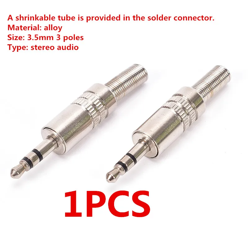 1pcs 1/2 шт./лот 3,5 мм разъем для стереогарнитуры 3 4 полюса 3,5 позолоченный 90 градусов черный Аудио разъем адаптер разъем - Цвет: 1pcs