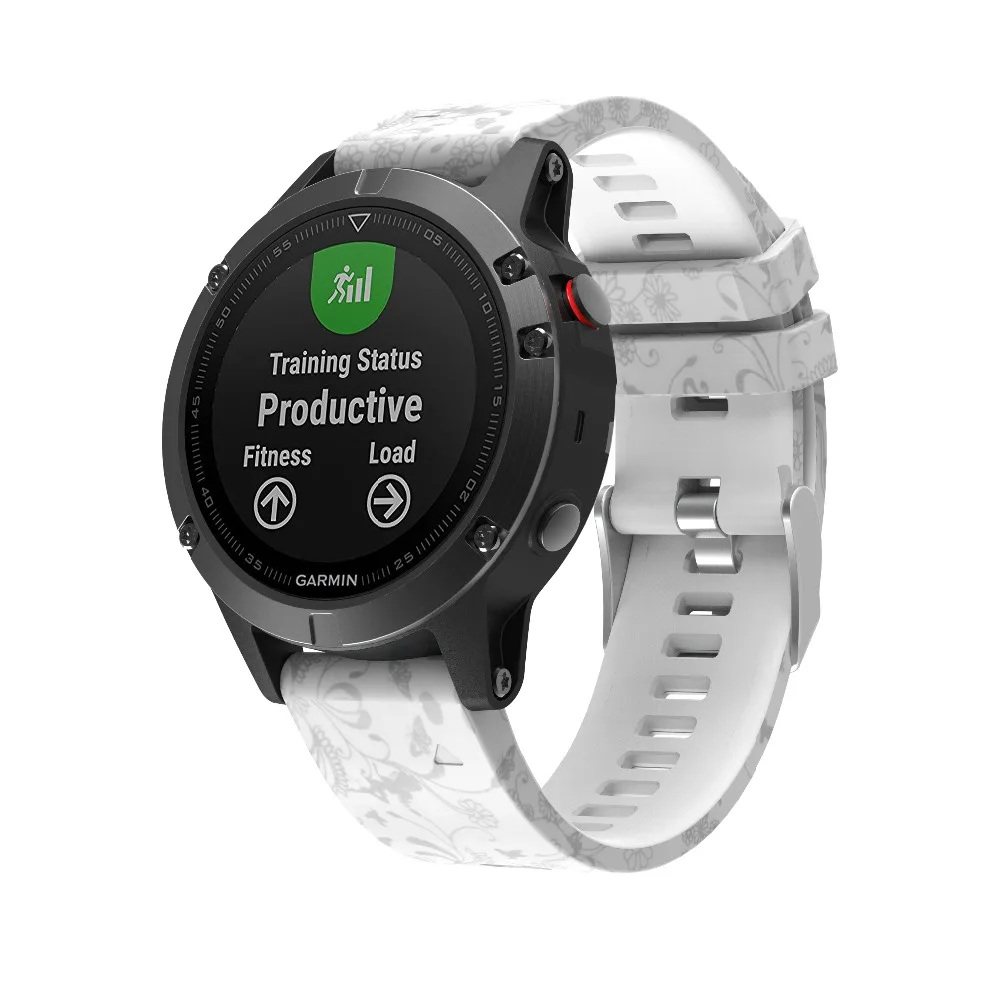 22 мм быстросъемный мягкий силиконовый сменный Браслет для Garmin Fenix 5 ремешок для часов Ремешок для Garmin Fenix 5/5 Plus