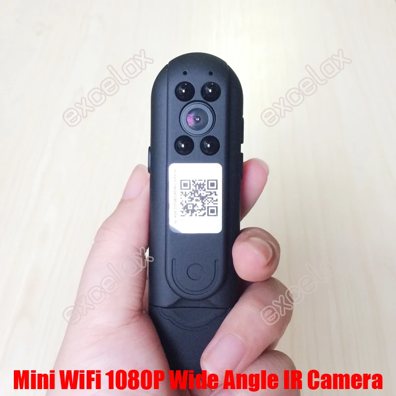 Мини 1080P Wi Fi DV камера широкий угол ночного ИК скрытый сайт охранная видеокамера IP