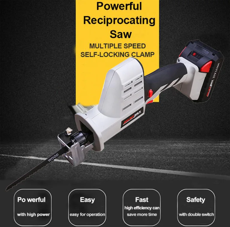 Высококачественная литиевая сабельная пила 2000mAn 21 в Сабельная портативные