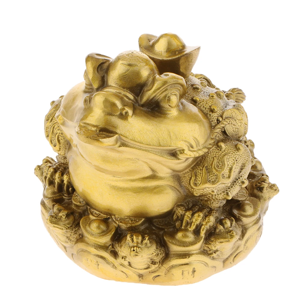 Фэн шуй жаба деньги удача богатство китайская Золотая лягушка Жаба монета