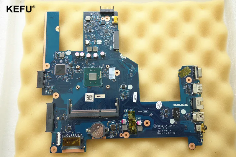 

Материнская плата для ноутбука HP 787810, 787810-001, 501-LA-A994P, 2,0 rev 250, подходит для процессора N2840, 15,6 дюйма, 100% тестирование