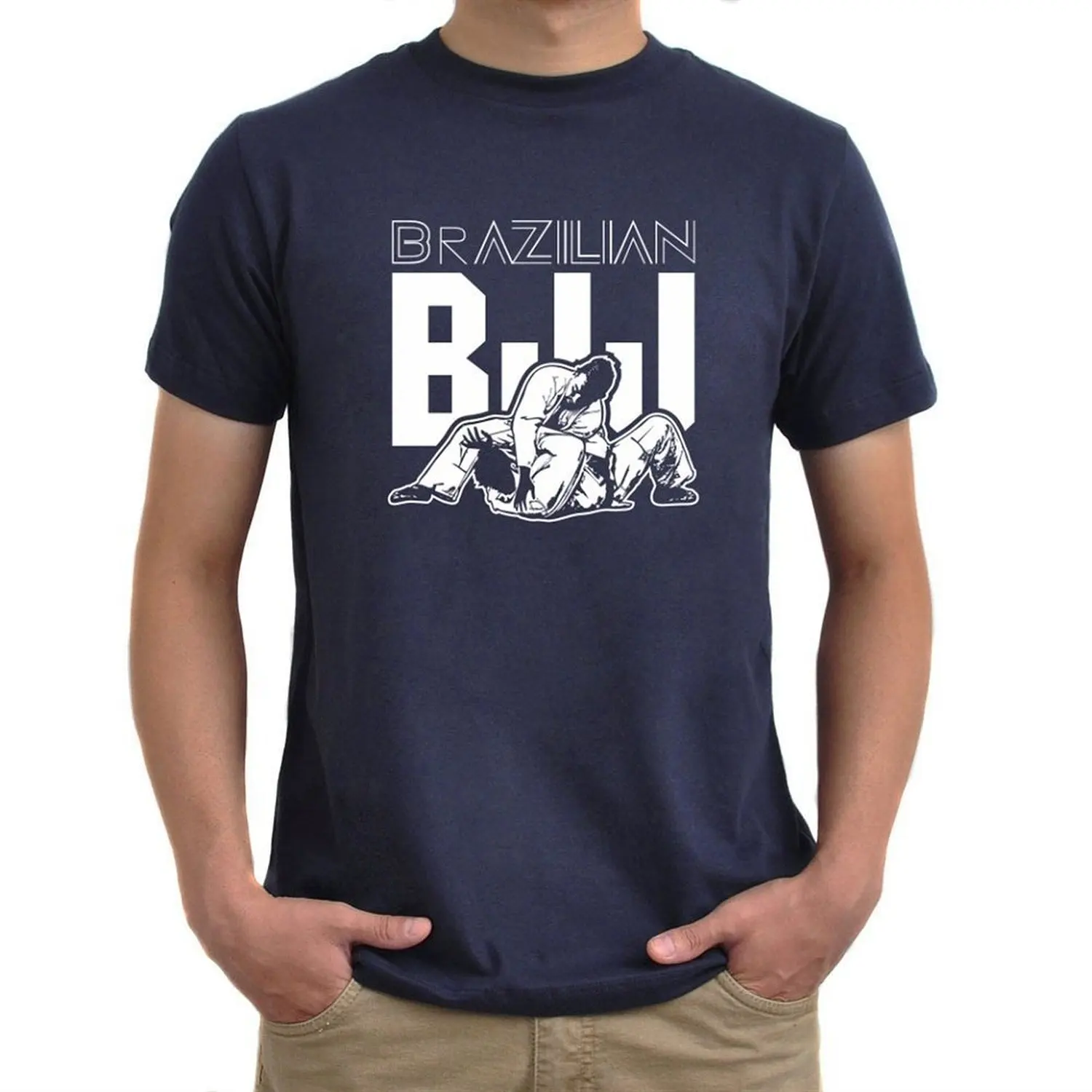 2019 модные тонкие Лидер продаж 100% хлопок футболки мужской бразильский костюм для