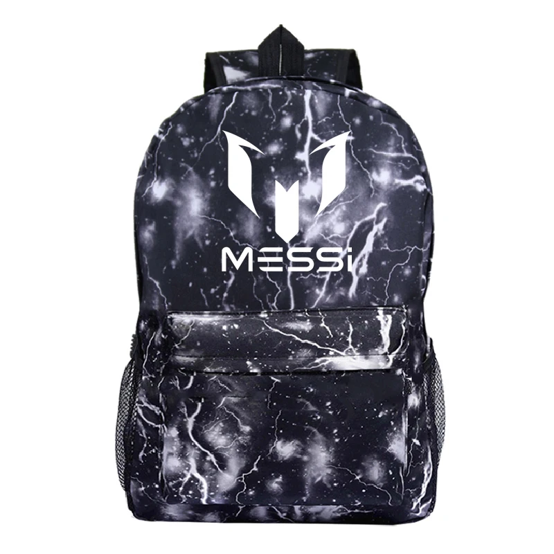 8 Красивый рюкзак Месси с новым рисунком для ноутбука Mochila, модный мужской женский рюкзак для мальчиков и девочек, Мужская Женская дорожная сумка для ноутбука - Цвет: 8