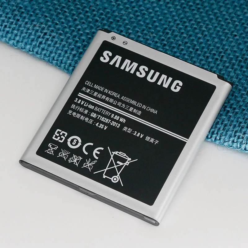 Samsung Батарея для Galaxy Grand 2 G710 G7102 G7105 G7106 G7108 G7109 2600 мА/ч EB B220AC Оригинальный Новый