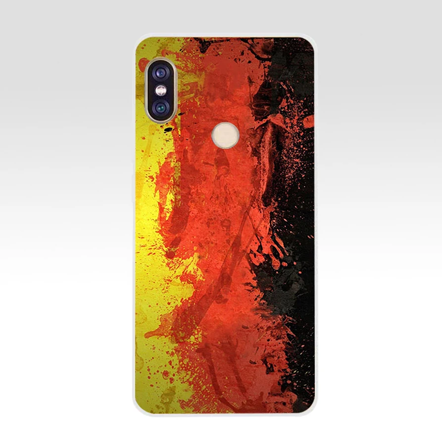 94H немецкий флаг Немецкий Мягкий Силиконовый ТПУ чехол для телефона xiaomi redmi 6 pro 5