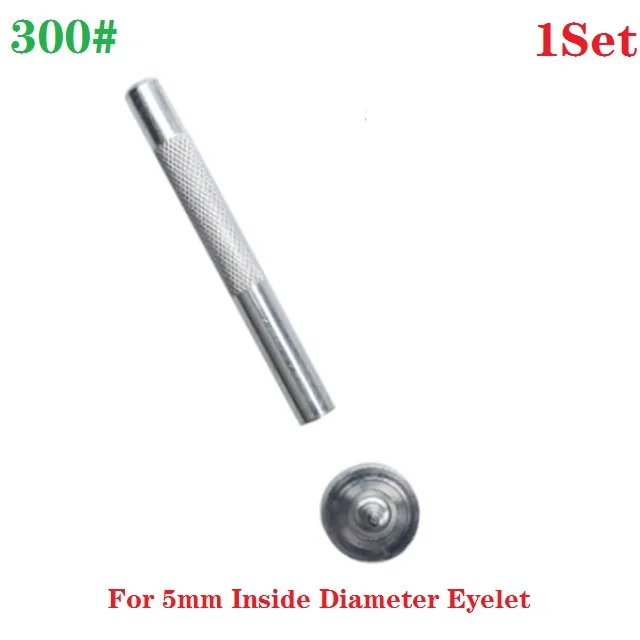 5mm 1 компл. 3-20 мм DIY ручной работы металлические люверсы Плесень инструмент люверсы втулки установка углеродистая сталь аксессуары Профессиональная ручная работа - Цвет: 5mm