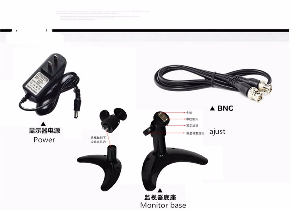 7 дюймов HDMI/HD/AV/VGA/BNC вход TFT светодиодный монитор промышленный компьютер