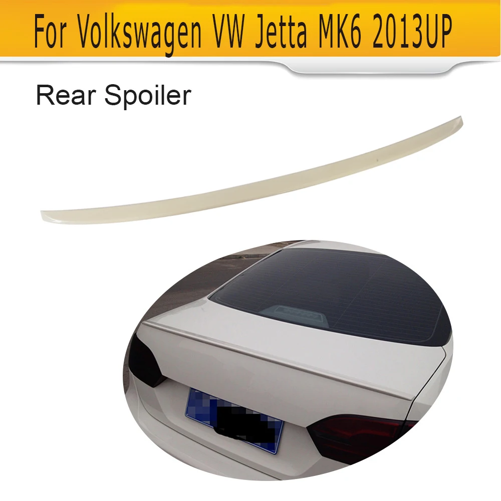 Неокрашенный задний спойлер для багажника из АБС крыла VW jetta MK6 2013 и выше|trunk lip