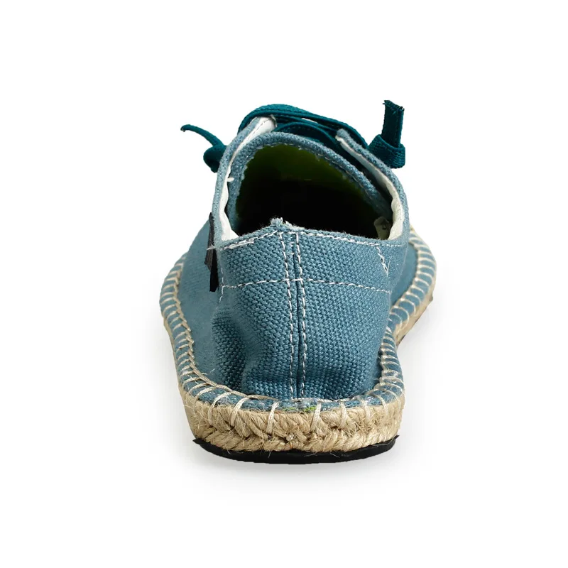 Кеды мужские со шнуровкой повседневные холщовые эспадрильи Специальный носок