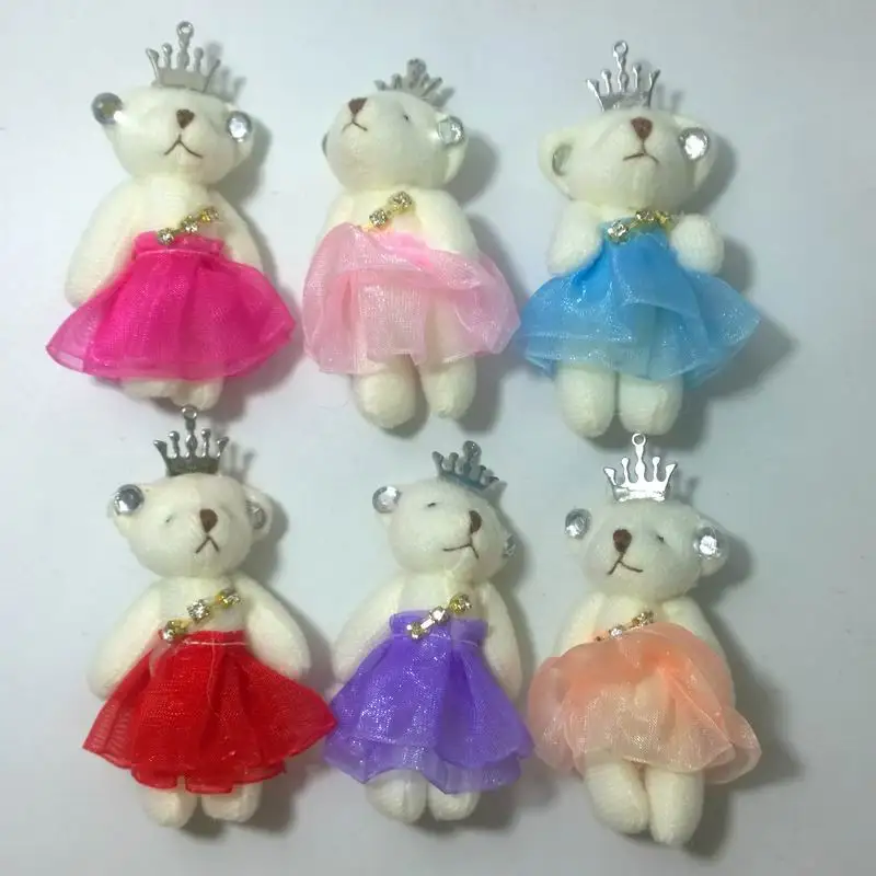 Новые 6 см 5 шт./лот pp хлопок детские игрушки плюшевые куклы мини маленький
