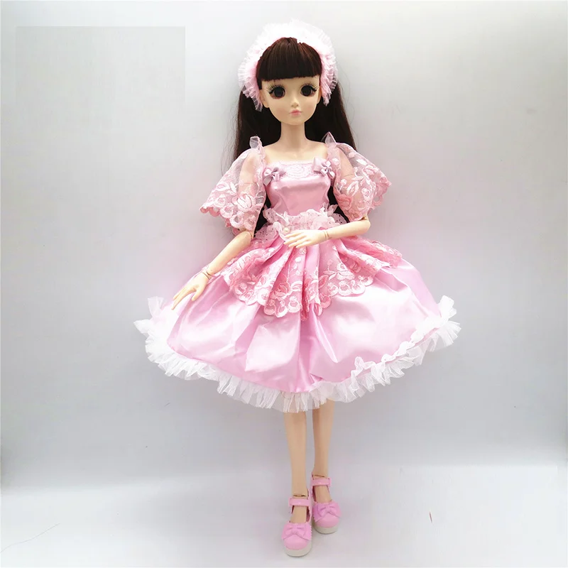 Пушистая юбка для 1/3 60 см куклы BJD Милая одежда платье пасторальный стиль одежда праздничная юбка DIY аксессуар элегантный костюм игрушки