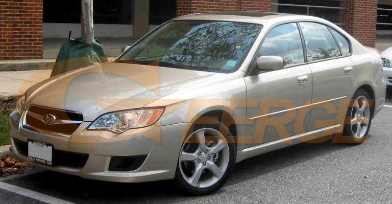 Для Subaru Legacy 2007 2008 2009 отличные ангельские глазки Ultrabright освещение CCFL ангельские глазки комплект Halo Кольцо