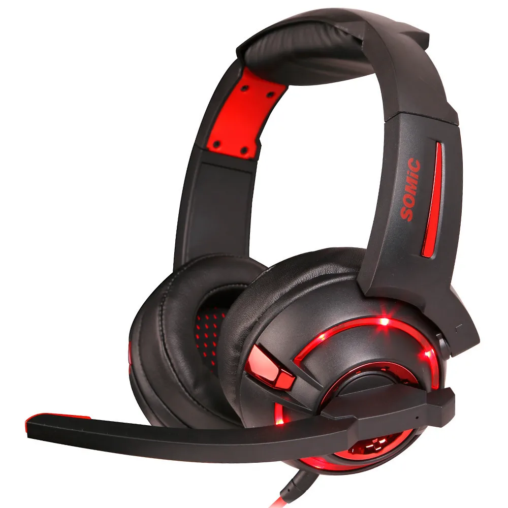 Somic G983 игры гарнитура Voclear шумоподавлением проводная 7.1 канала пк Ps3 средства