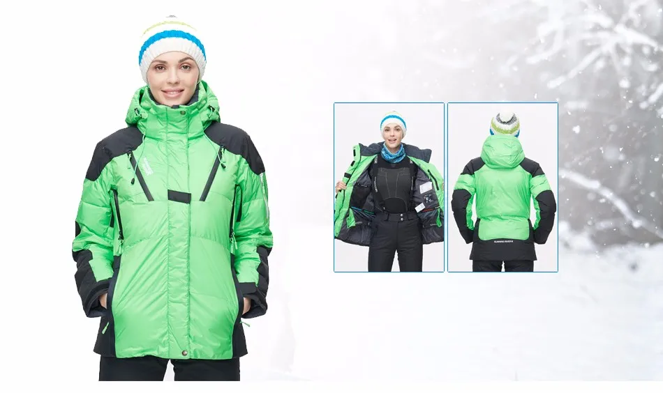 Running River Бренд Женская Куртка Для Сноуборда Теплые Горнолыжные Куртки S-XXXL Размер Высококачественный Ветрозащитный Анорак Для Лыж#L4984