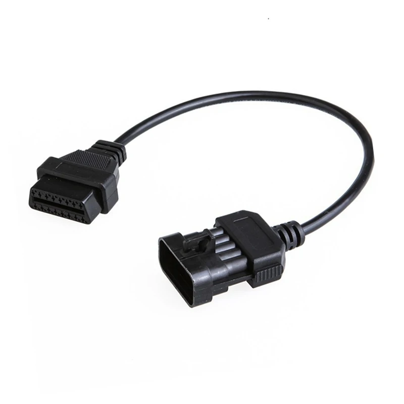 Для Opel 10Pin OBDII кабель удлинитель для OBD2 16Pin Женский Диагностический разъем OBD 10 Pin