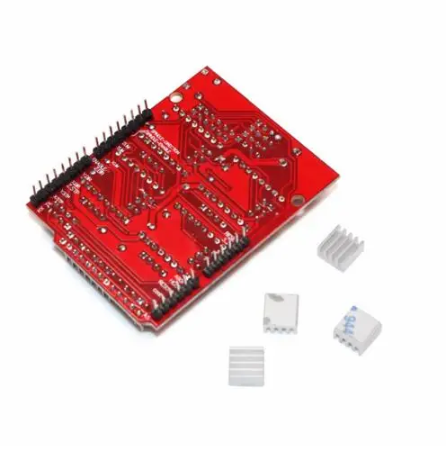 Щит с ЧПУ v3 гравировальный станок 3D принтеры + 4 шт. A4988/DRV8825 драйвер Плата