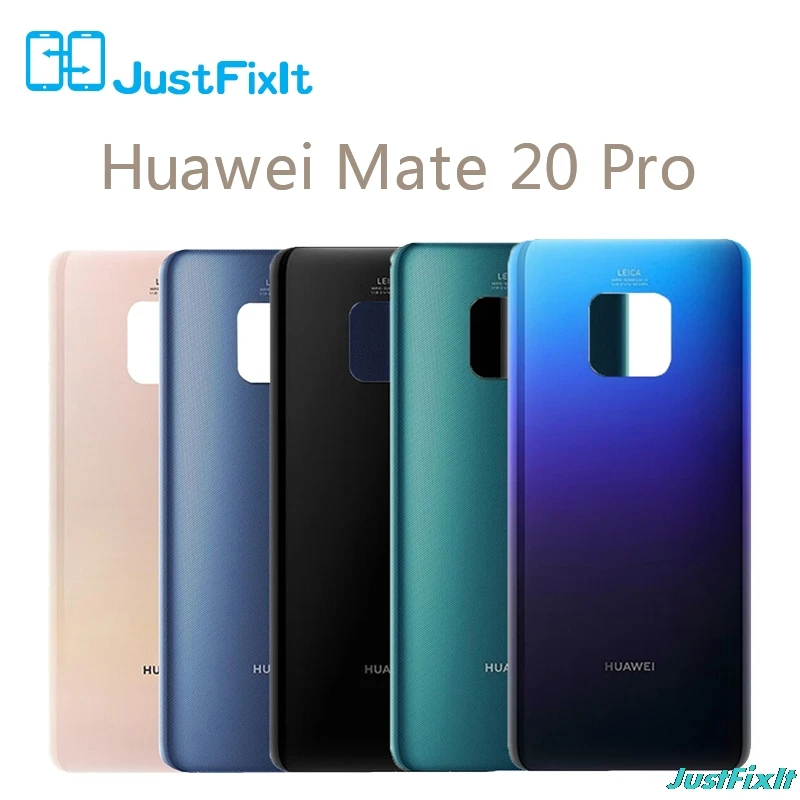 Для Huawei Mate 20 Lite крышка батареи Задняя стеклянная панель Дверь Корпус чехол для Pro