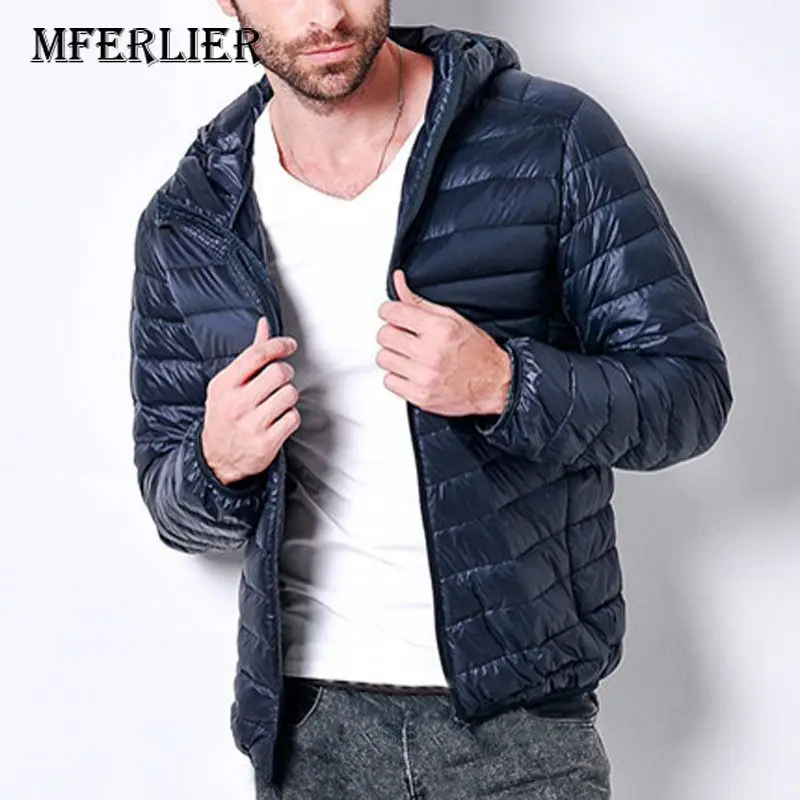 MFERLIER зимние осенние куртки для мужчин 5XL 6XL 7XL 8XL 9XL 10XL размера плюс бюст 163 см