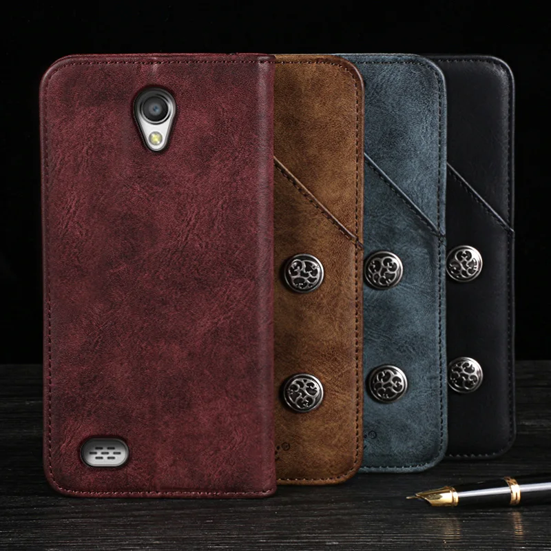 Itgoogo для Oppo Joy 3 Чехол 4 5 &quotтелефона Высокое качество флип раскладный кожаный