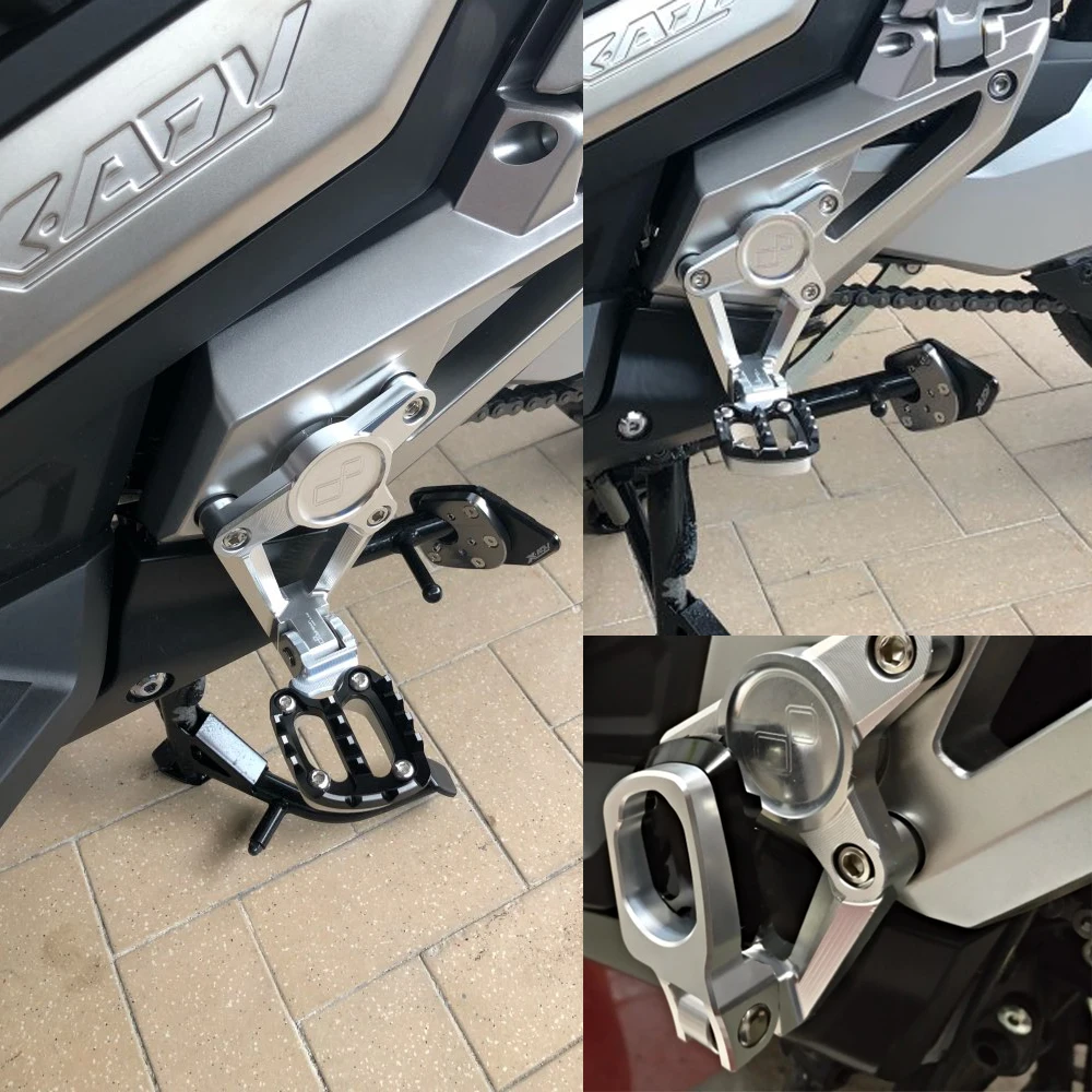 Для HONDA X ADV XADV X-ADV 750 складные Задние подножки для ног пассажирские задние ножки набор аксессуары для мотоциклов
