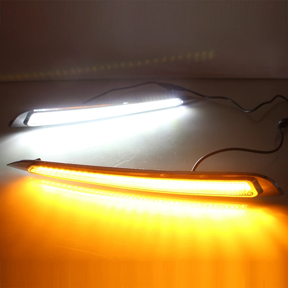 Car DRL Kit for Peugeot 308 2016-2017 year LED Daytime Running Ligh With Turn Signal Light Super Bright | Автомобили и мотоциклы