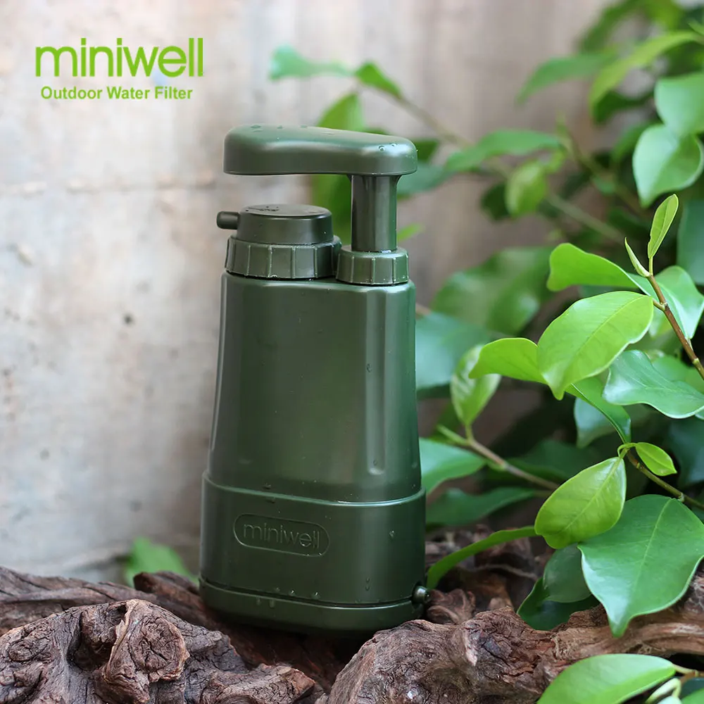 

Camping Equipment 0.01micron Personal Pumping Water Purification