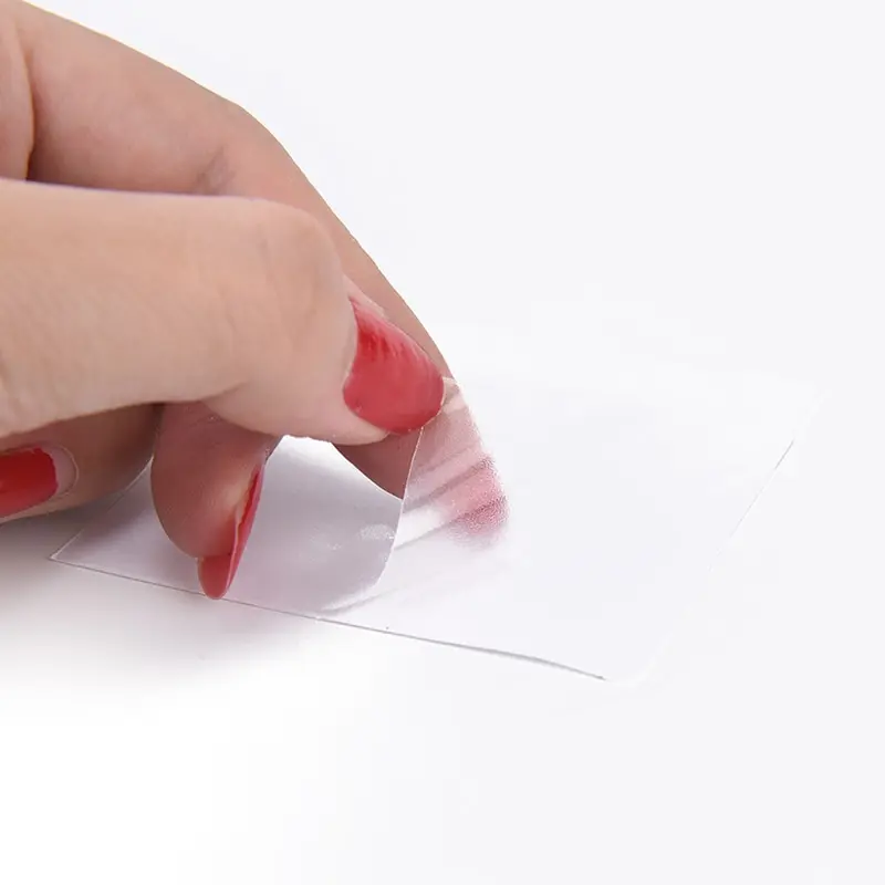 2 шт./лот водонепроницаемый прозрачный самоклеющийся нейлоновый стикер тканевые