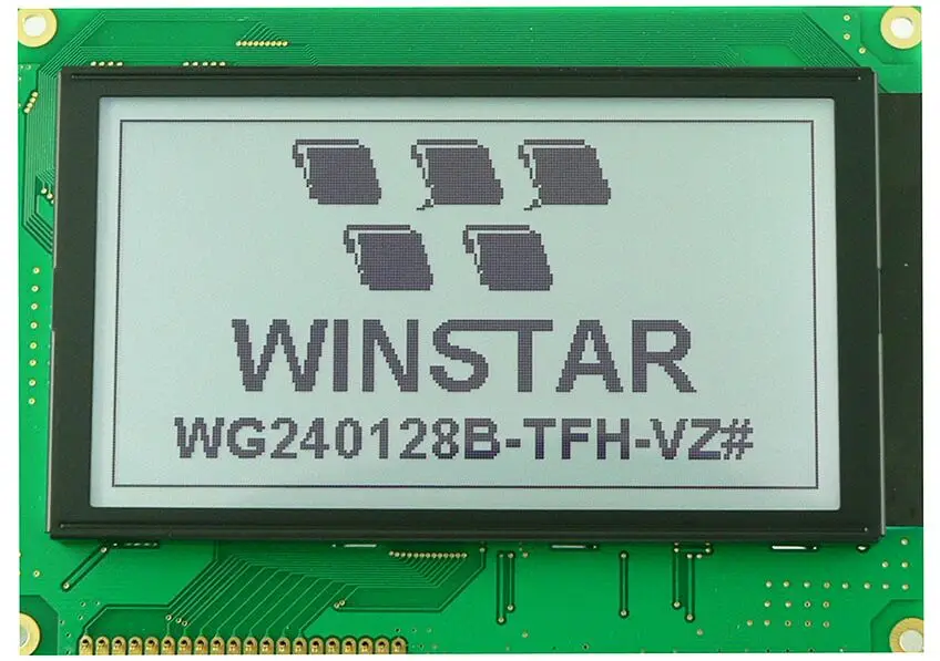 WG240128B WINSTAR 5V LCD дисплей 240x128 экран подсветка графический Новый и оригинальный|lcd