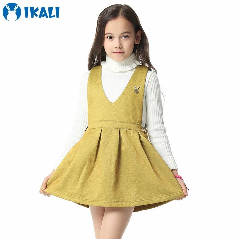 2018 New Dresses For Girls Spring Cotton Christmas Costumes Floral Girl A-line Dress Children Clothing Vestido Das Meninas | Детская