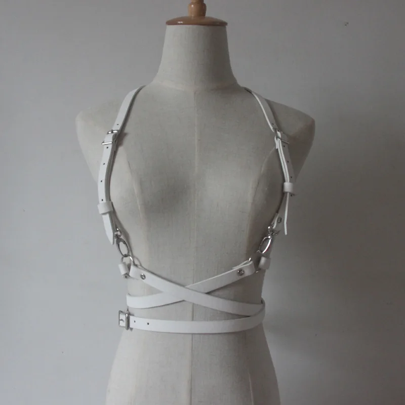 Мужское нижнее белье черный Регулируемый ремень из искусственной кожи - купить