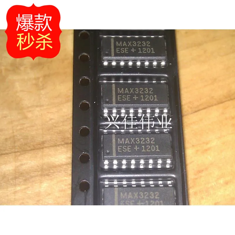 

10PCS The new MAX3232 MAX3232CSE MAX3232ESE SOP16 RS-232 Transceivers