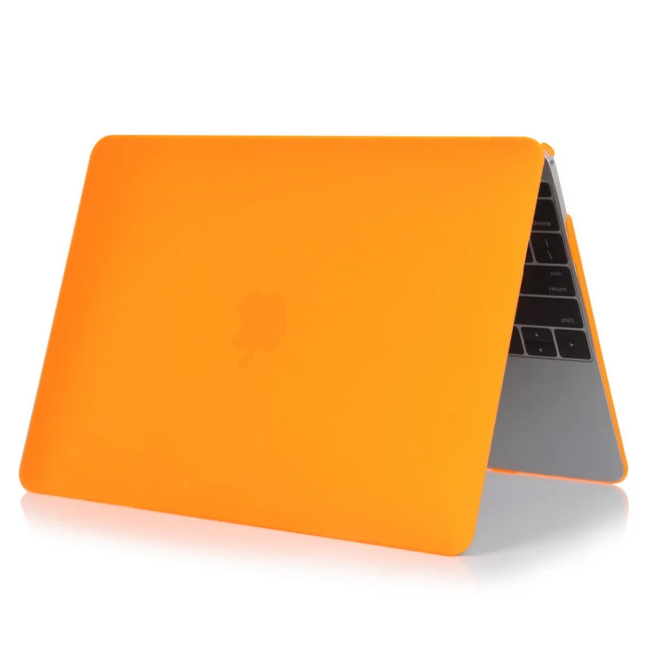 Чистый цвет матовый чехол для Apple MacBook Air Pro Retina 11 &quot12&quot 13 &quot15&quot ноутбука Mac Book 6/13