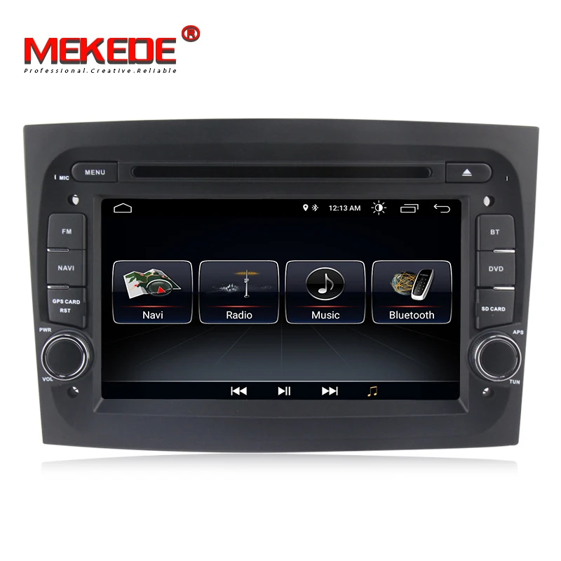 MEKEDE HD 2din Android 8 1 Автомобильный DVD радио плеер Мультимедиа Для Fait Doblo 2015 2016 с BT Wifi GPS