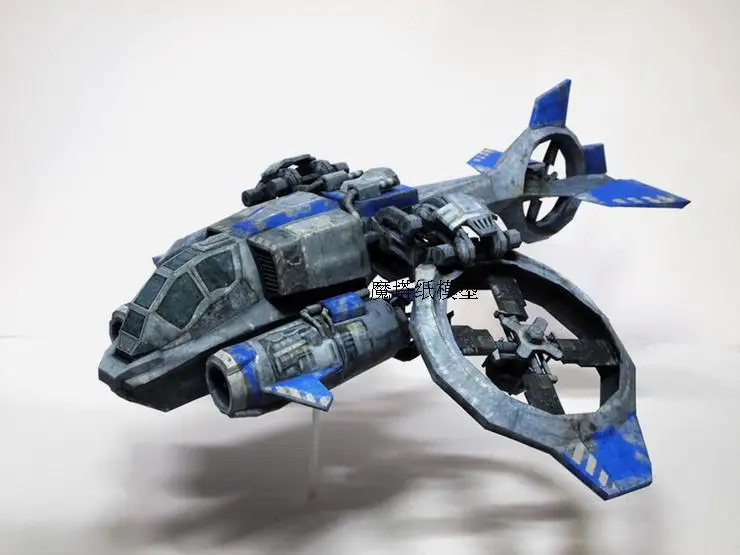 Interstellar 2 Banshee бомберы ручной работы DIY игры вокруг бумажной модели 11*33*30 см