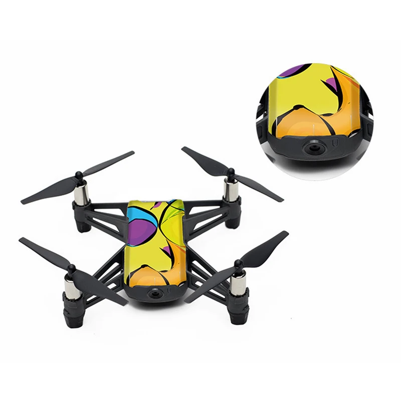 4 шт./компл. стикер PGYTECH защитная пленка для камеры DJI Tello наклейки на Дрон защитные