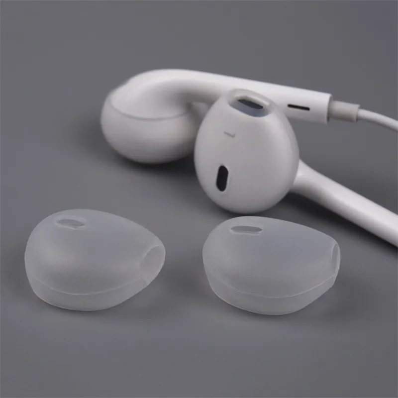 2 шт./лот силиконовые наушники вкладыши чехол для наушников Iphone Earpods Airpods ушные
