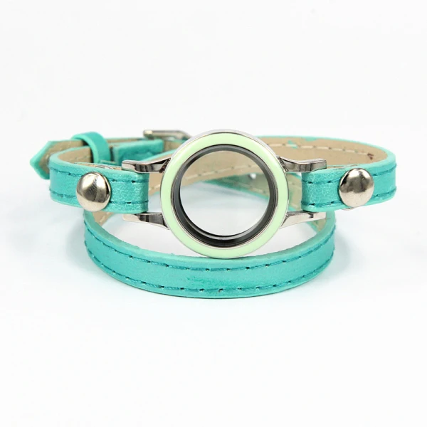 Винни дизайн новый стиль кожаный браслет с покрытием из нержавеющей стали 25 мм