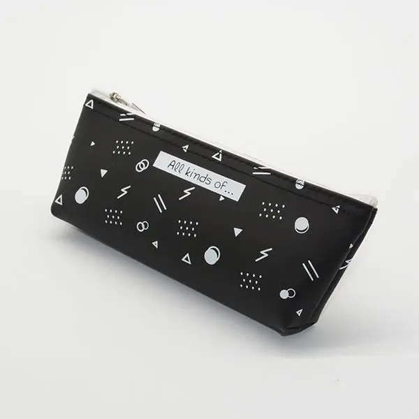 Pencil case B Школьный чехол для карандашей с треугольниками, товары для карандашей, Etui Trousse Scolaire Stylo Kalem Kutusu, чехол для карандашей, ручка, Estuches, Trousse Scolaire Stylo - Цвет: Pencil case B