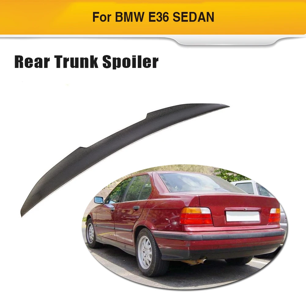 Автомобильный спойлер для заднего крыла BMW 3 серии E36 седан 1991-1998 багажника из