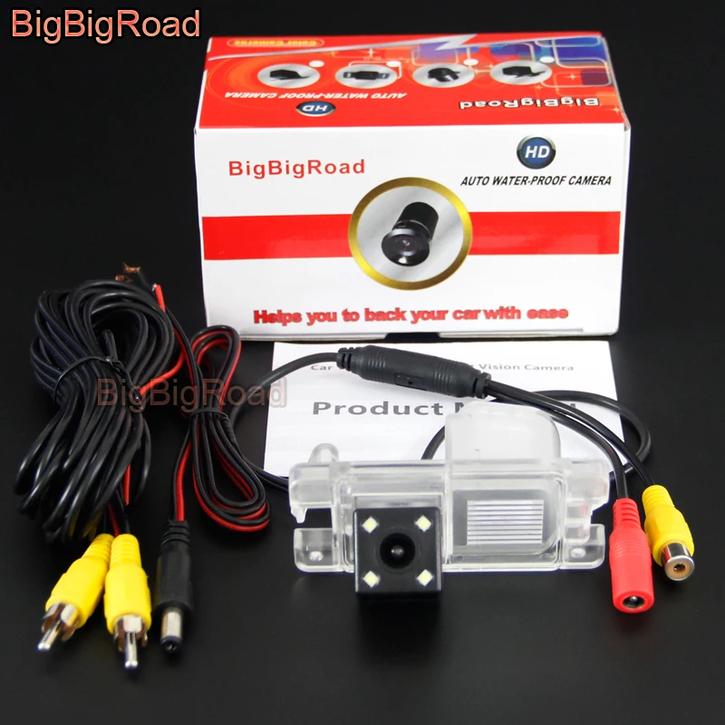 

BigBigRoad Car Rear View Backup Camera For Mitsubishi Pajero Pinin TR4 iO America Version / L200 Triton 2015 Parking Camera