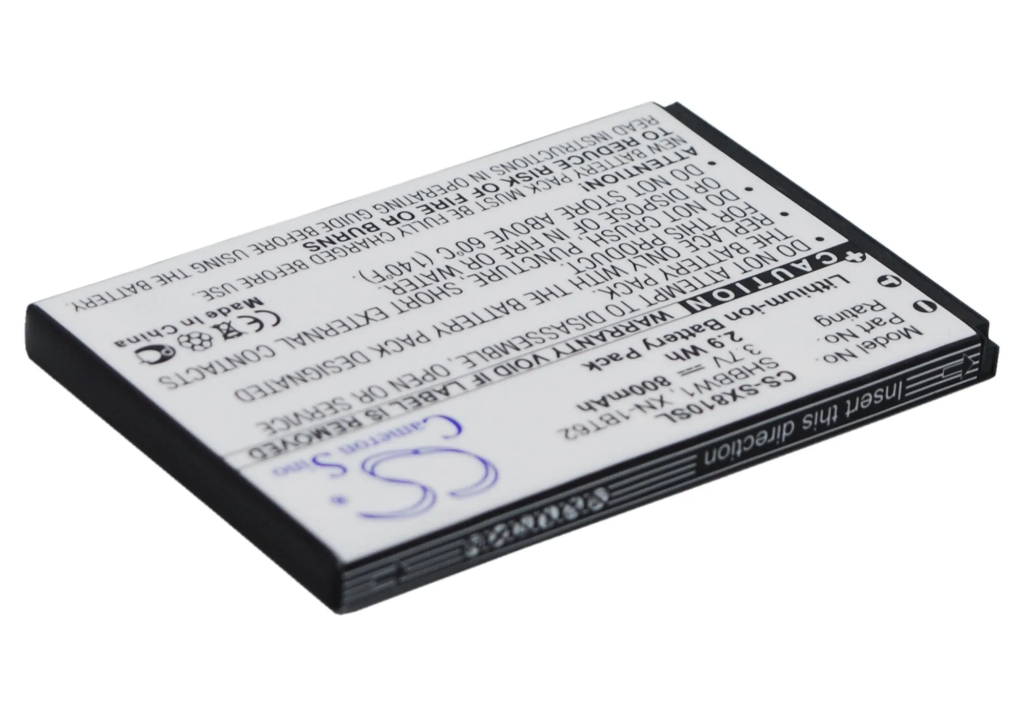 Аккумулятор Cameron Sino 650 мАч SHBBW1 XN-1BT62 XN-1BT82 для Sharp/SoftBank 8010C 825SH 9010 SH6010C SH6018C SH8010 T825 |