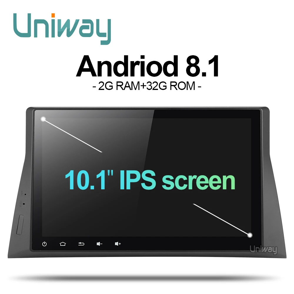 Uniway MYG1071 2G+ 32G android 8,1 автомобильный dvd для Honda Accord 8 2008 2009 2010 2011 2012 Автомобильный Радио Видео плеер gps навигация автомобиля