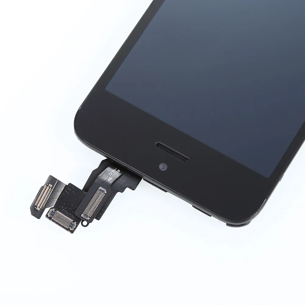 5 шт./для iphone 5g ЖК-экран ассамблеи сенсорный цифровой преобразователь внутри и вне