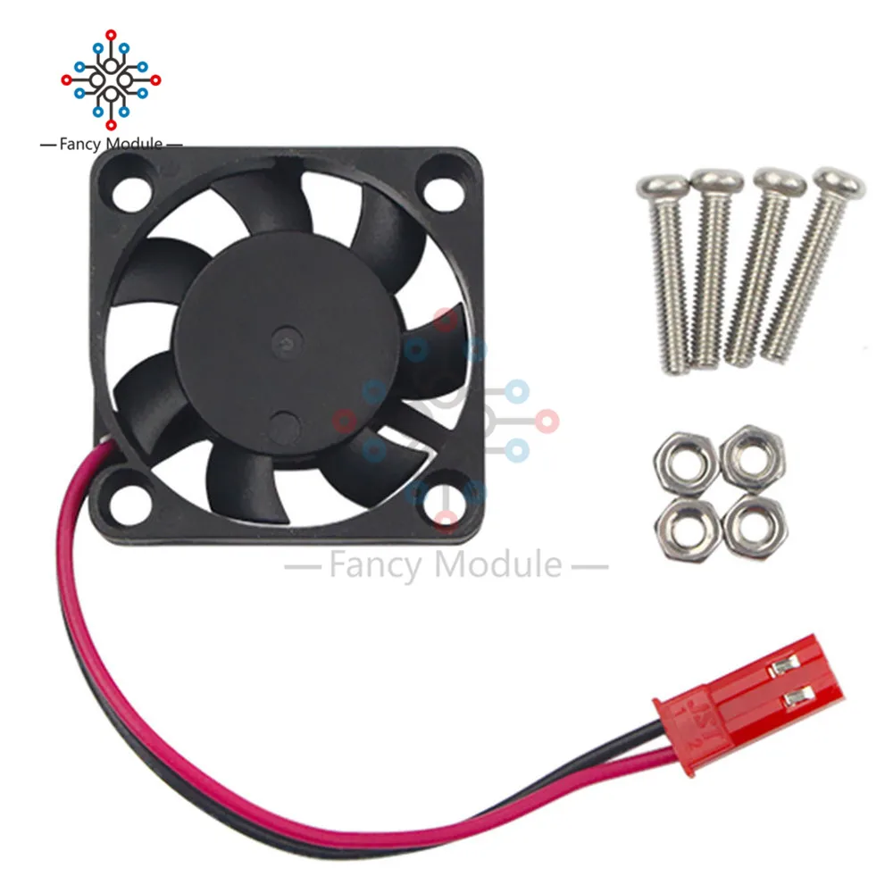 5V 0.2A охлаждающий вентилятор Cooler для Raspberry Pi Модель B + / 2/3 кулер безщеточный DC