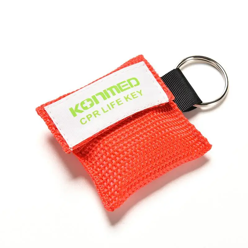 1 шт. Опциональная цветная маска для реаниматора CPR брелок экстренной помощи