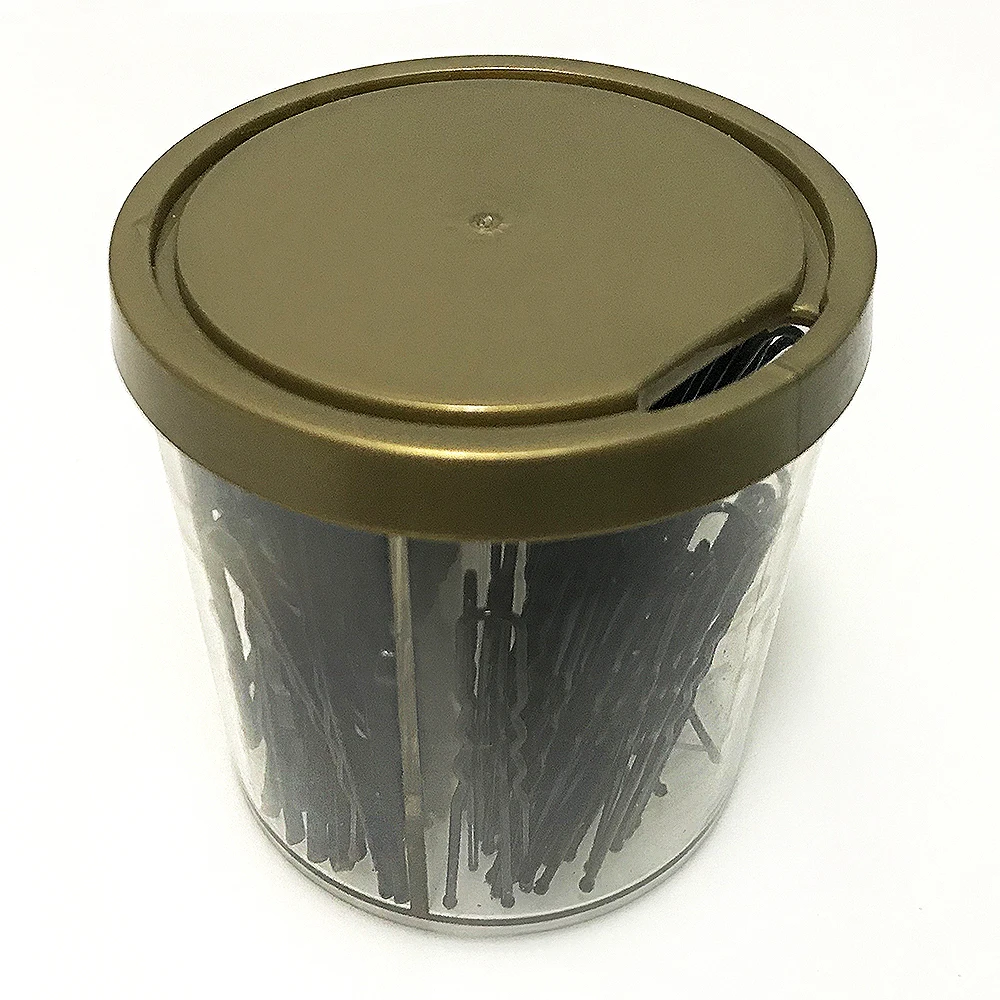 Прямая поставка салон заколки для волос набор 4 типа в вращающейся обложке с